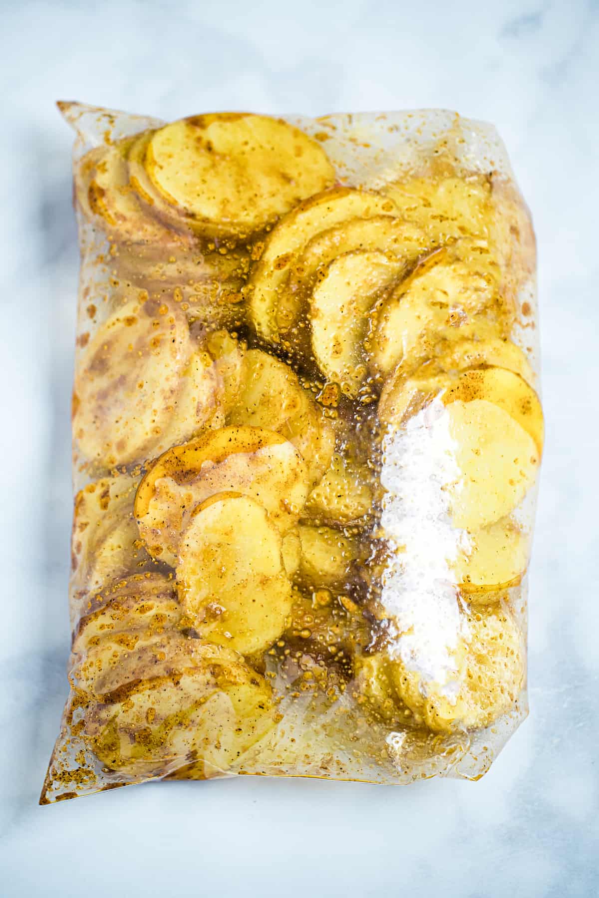 Baked Potato Slices - Cook2eatwell