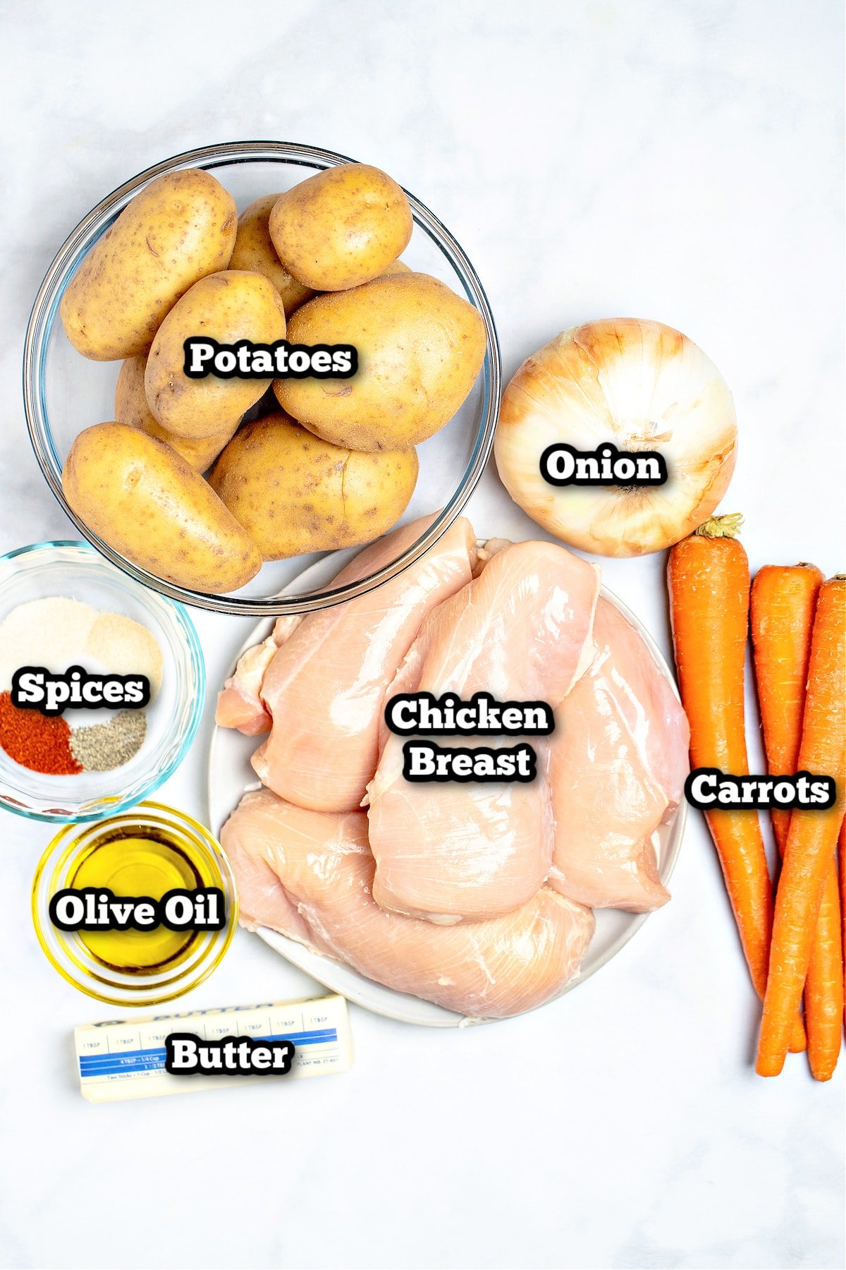 Dutch Oven Chicken And Potatoes: Simple Ingredient One Pot Meal