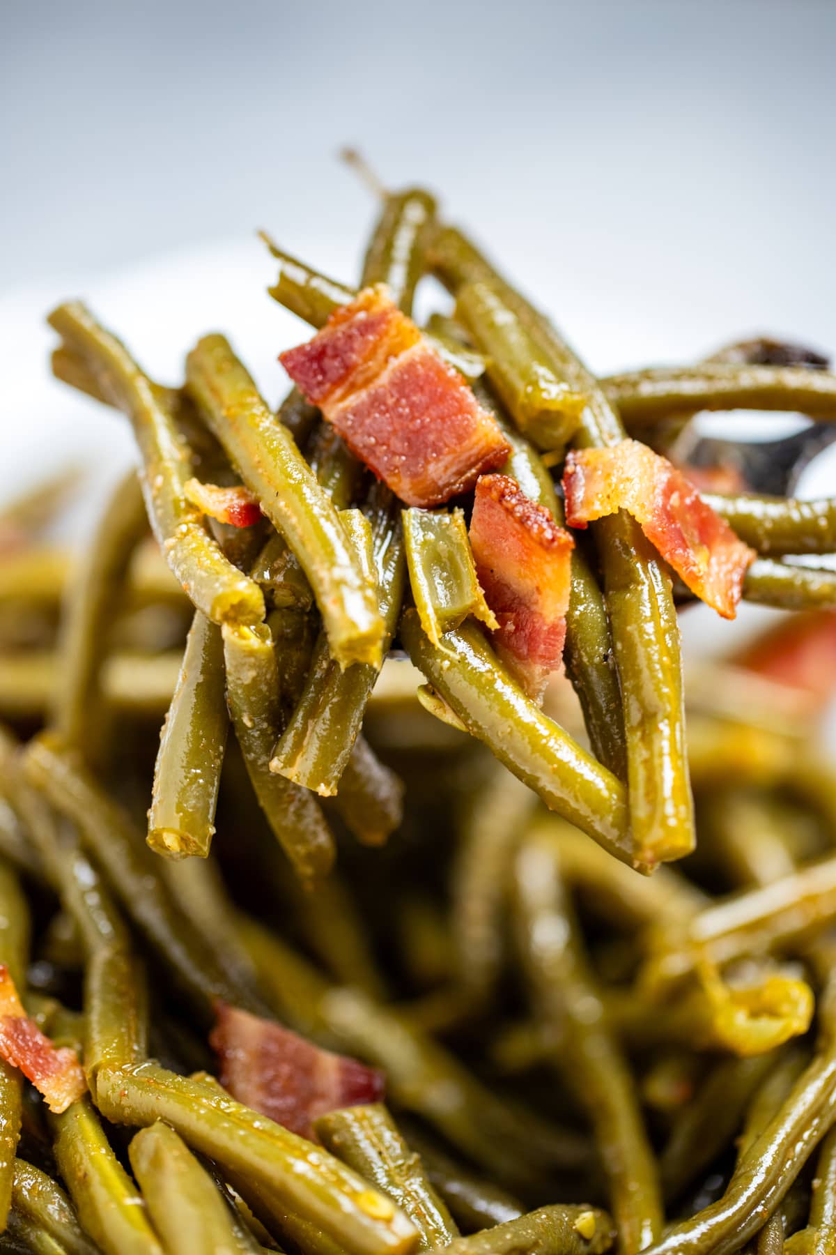 Crockpot Green Beans • Dishing Delish