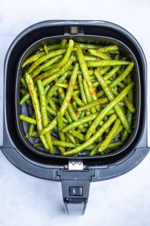 Air Fryer Green Beans • Dishing Delish